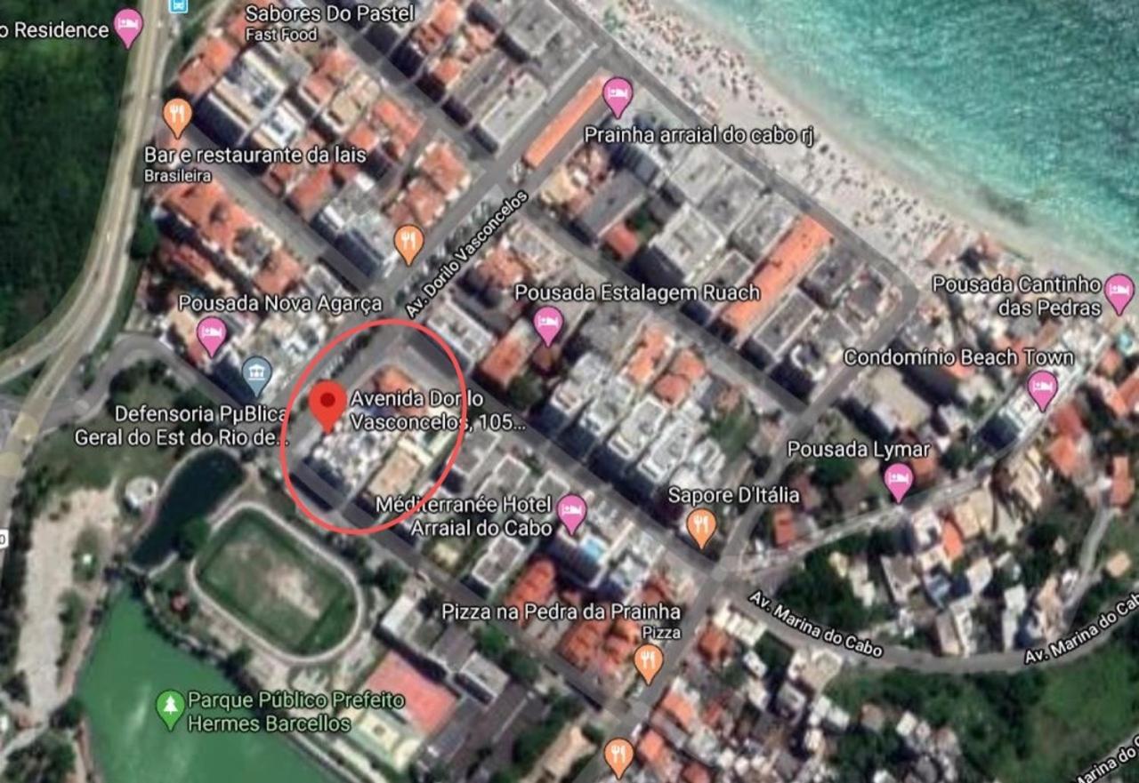 Апартаменты Edificio Caminho Do Mar Арраял-ду-Кабу Экстерьер фото